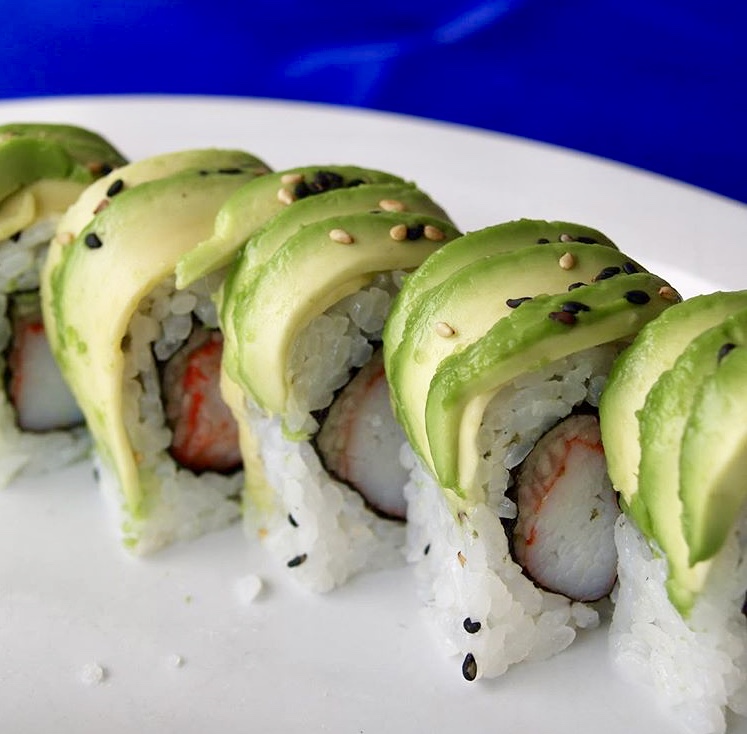 Order Caterpiller Roll food online from Edo Sushi Bar & Grill store, Kingsport on bringmethat.com