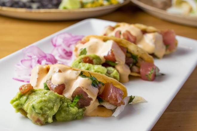 Order Ahi Tuna Tacos food online from Cantina Laredo store, Bloomington on bringmethat.com