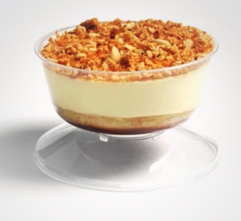 Order Toasted Almond Dessert Cup food online from Captain’s Curbside Seafood store, Trappe on bringmethat.com