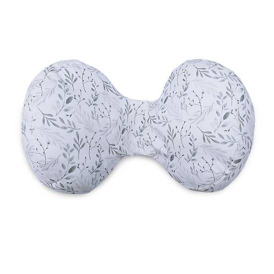 Order Boppy® Side Sleeper Pregnancy Pillow in Grey Leaves food online from Bed Bath and Beyond store, Winchester on bringmethat.com