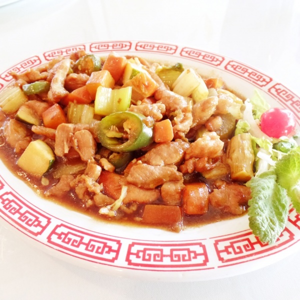 Order 65. Jalapeno Chicken food online from Oriental Express store, Old Forge on bringmethat.com