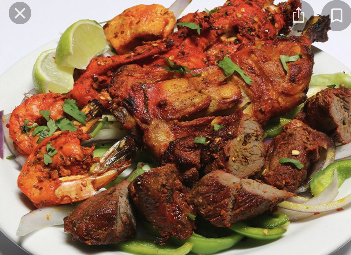 Order Tandoori Mixed Grilled food online from Bombay Kabab store, Brooklyn on bringmethat.com