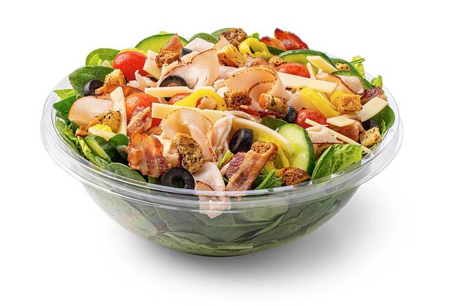 Order Turkey Club Salad food online from Dibella Subs store, Columbus on bringmethat.com