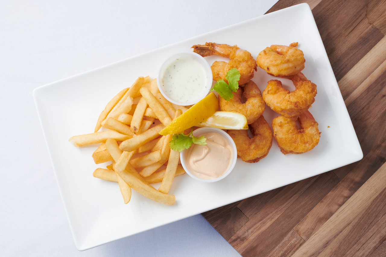 Order Jumbo Shrimps & Fries food online from Round the way Eatery llc. store, Charlotte on bringmethat.com