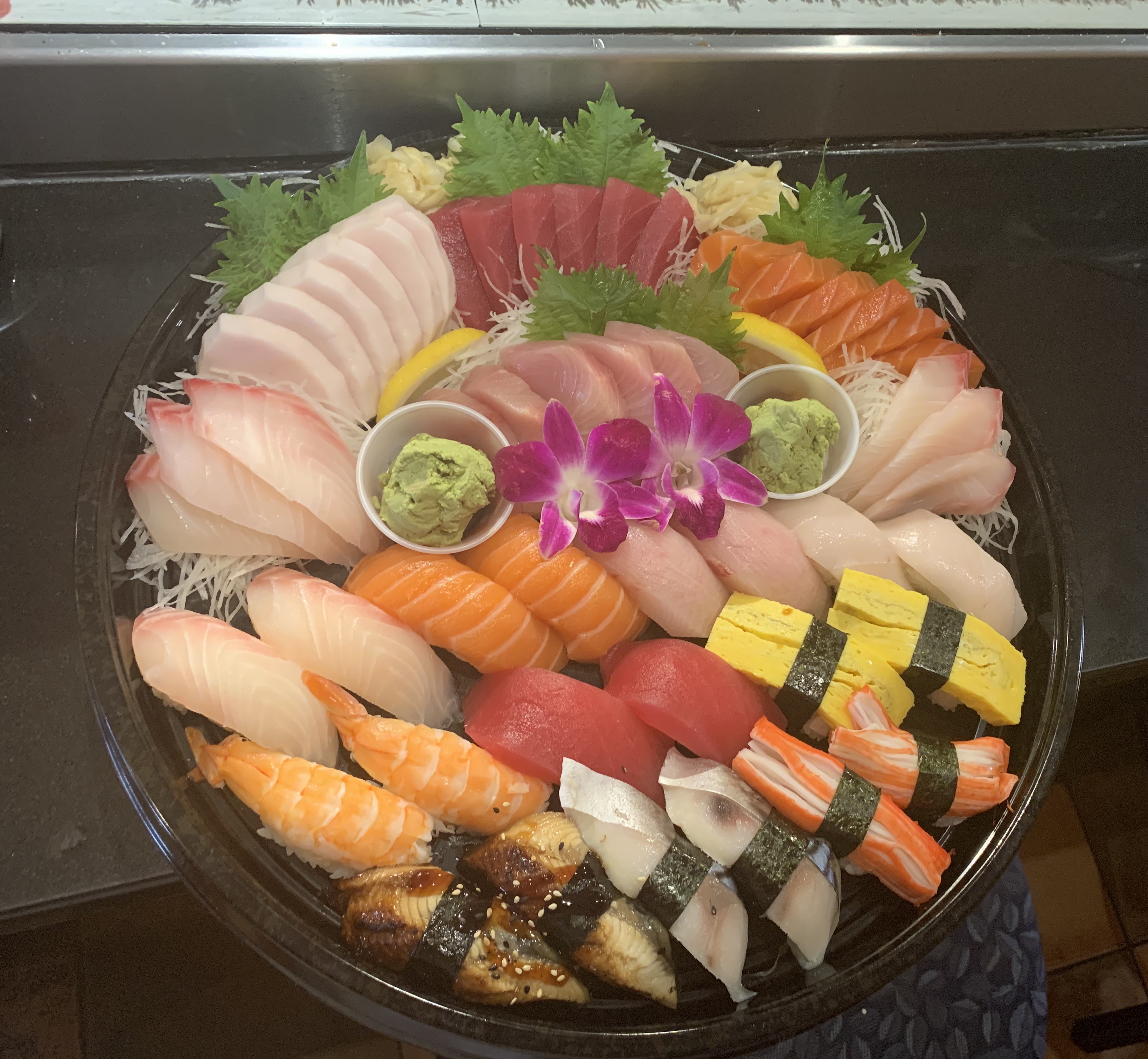 Order Sashimi & Nigiri Platter food online from Love Sushi store, Gaithersburg on bringmethat.com