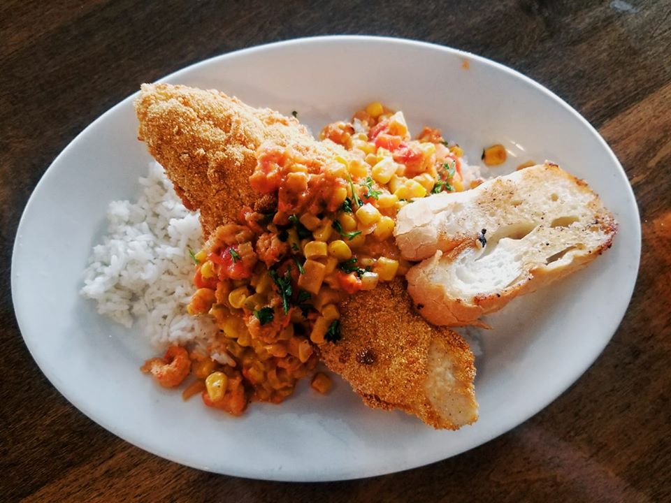 Order Stuffed Redfish food online from Maxine Gumbo House store, Manor on bringmethat.com