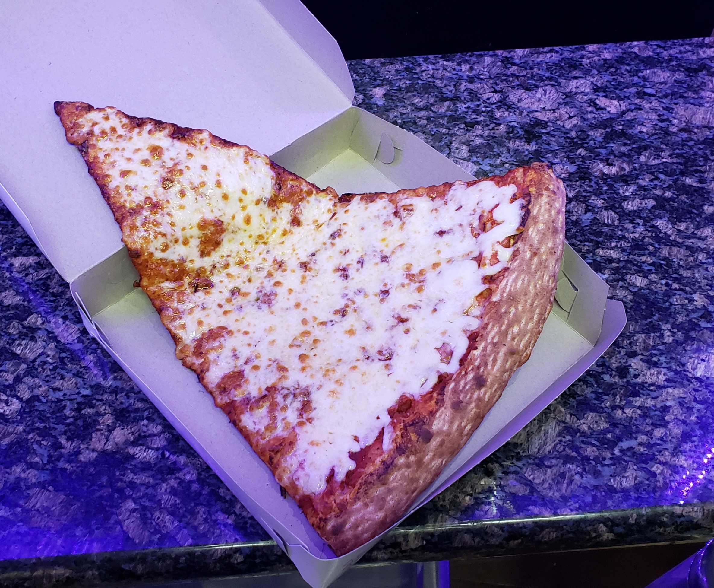 Order Jumbo Slice of Cheese Pizza food online from Pizza Movers & Calzones store, Washington on bringmethat.com