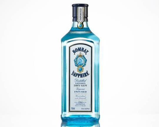 Order Bombay Sapphire, 750mL gin (47.0% ABV) food online from Windy City Liquor Market store, El Cajon on bringmethat.com
