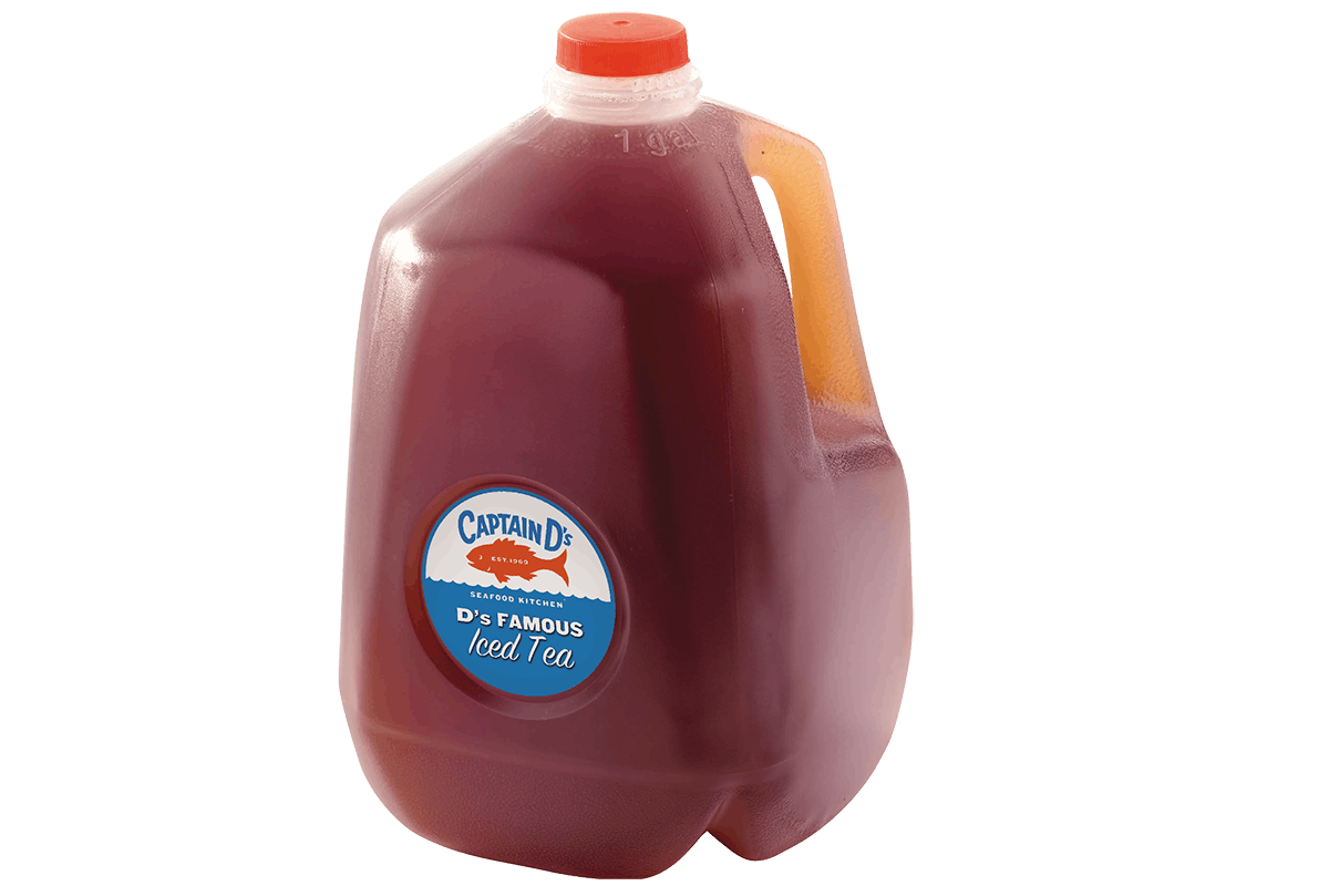 Order Gallon of Tea food online from Captain Ds Seafood Restaurants store, Forestdale on bringmethat.com