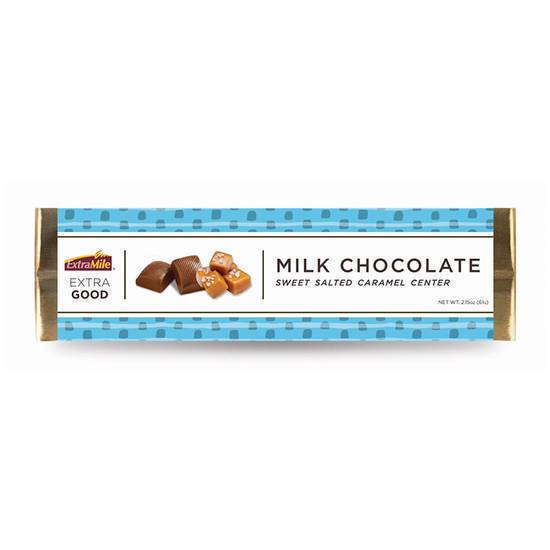 Order ExtraMile Milk Chocolate Sweet Salted Caramel 2.15 OZ food online from Chevron Extramile store, Roseville on bringmethat.com