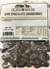 Order Dark Choc Cranberries food online from I B Nuts & Fruit Too store, Washington on bringmethat.com