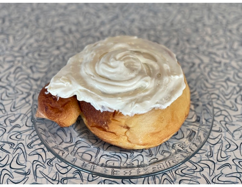 Order Giant Cinnamon Roll food online from The Nicollet Diner store, Minneapolis on bringmethat.com
