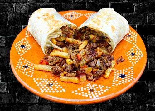 Order California Burrito food online from RIVAS MEXICAN GRILL store, Fort Mohave on bringmethat.com