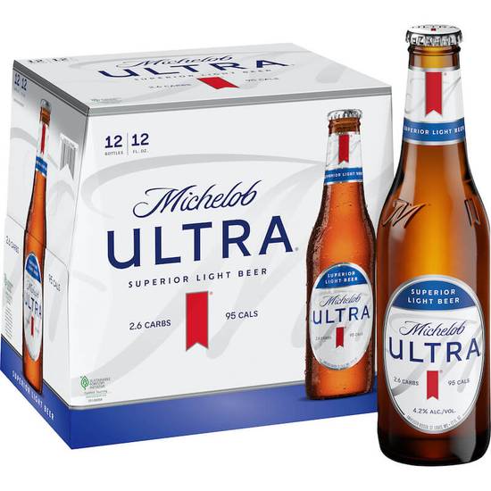 Order Michelob Ultra - 12 Pack food online from Lone Star store, Sherman on bringmethat.com