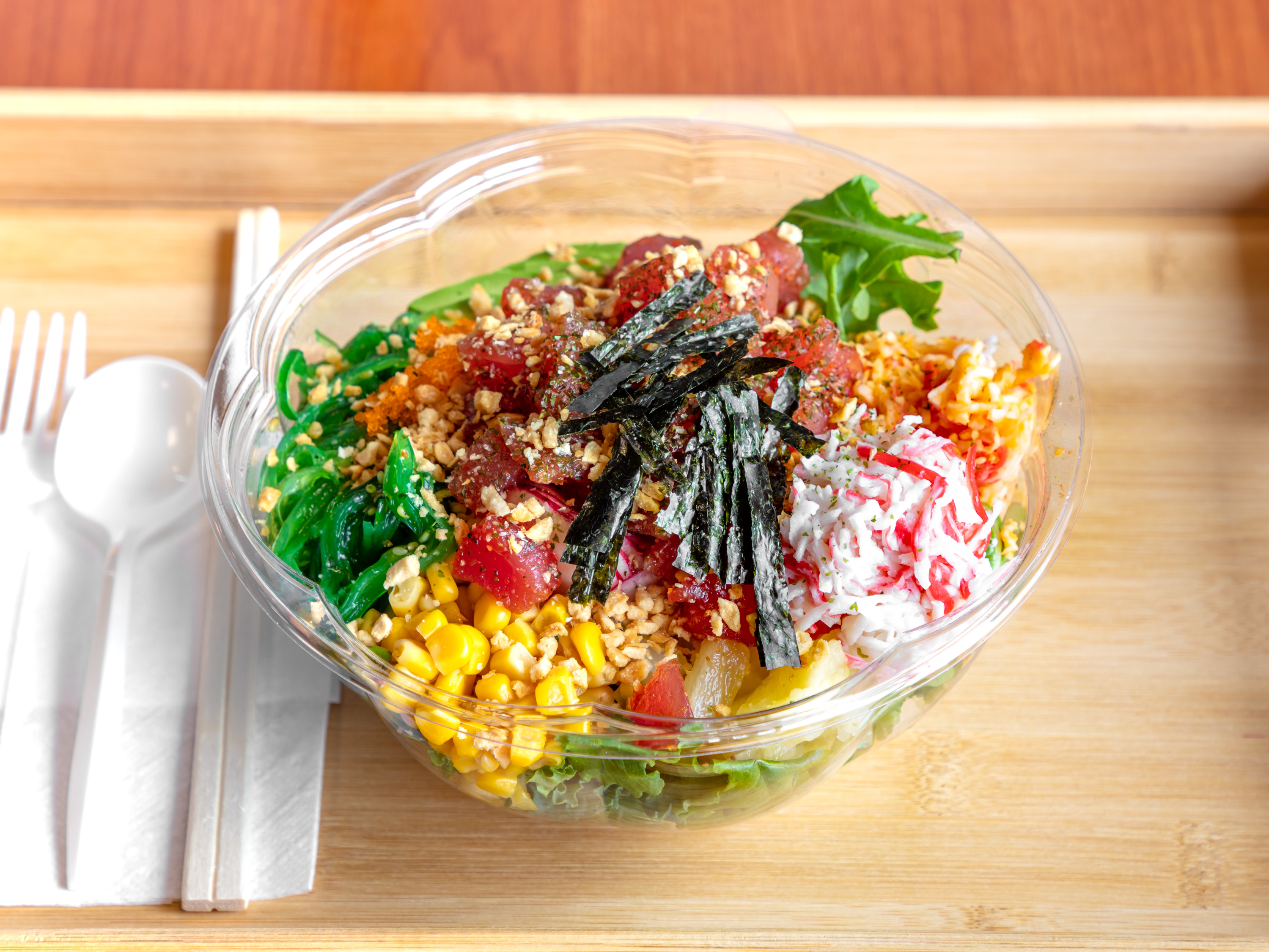 Order Build Your Own Bowl  food online from Maki & Poke store, North Richland Hills on bringmethat.com