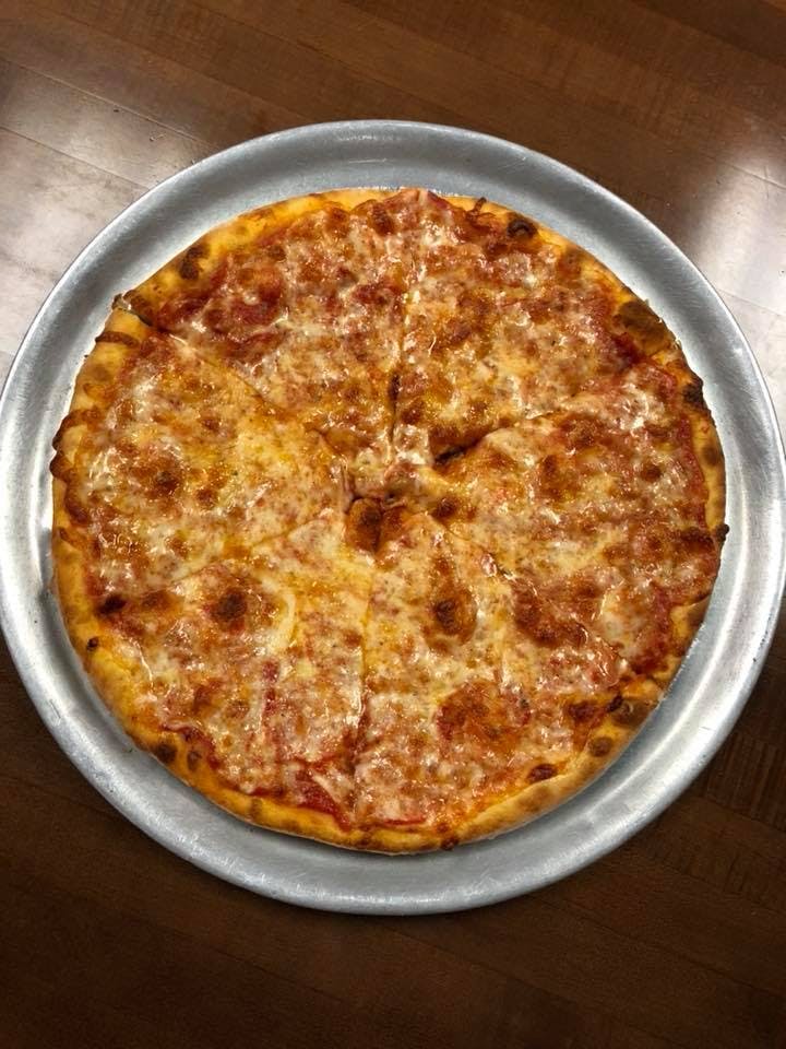 Order Plain Cheese Pizza - Medium 15'' (8 Slices) food online from Original Italian Pizza store, Milton on bringmethat.com