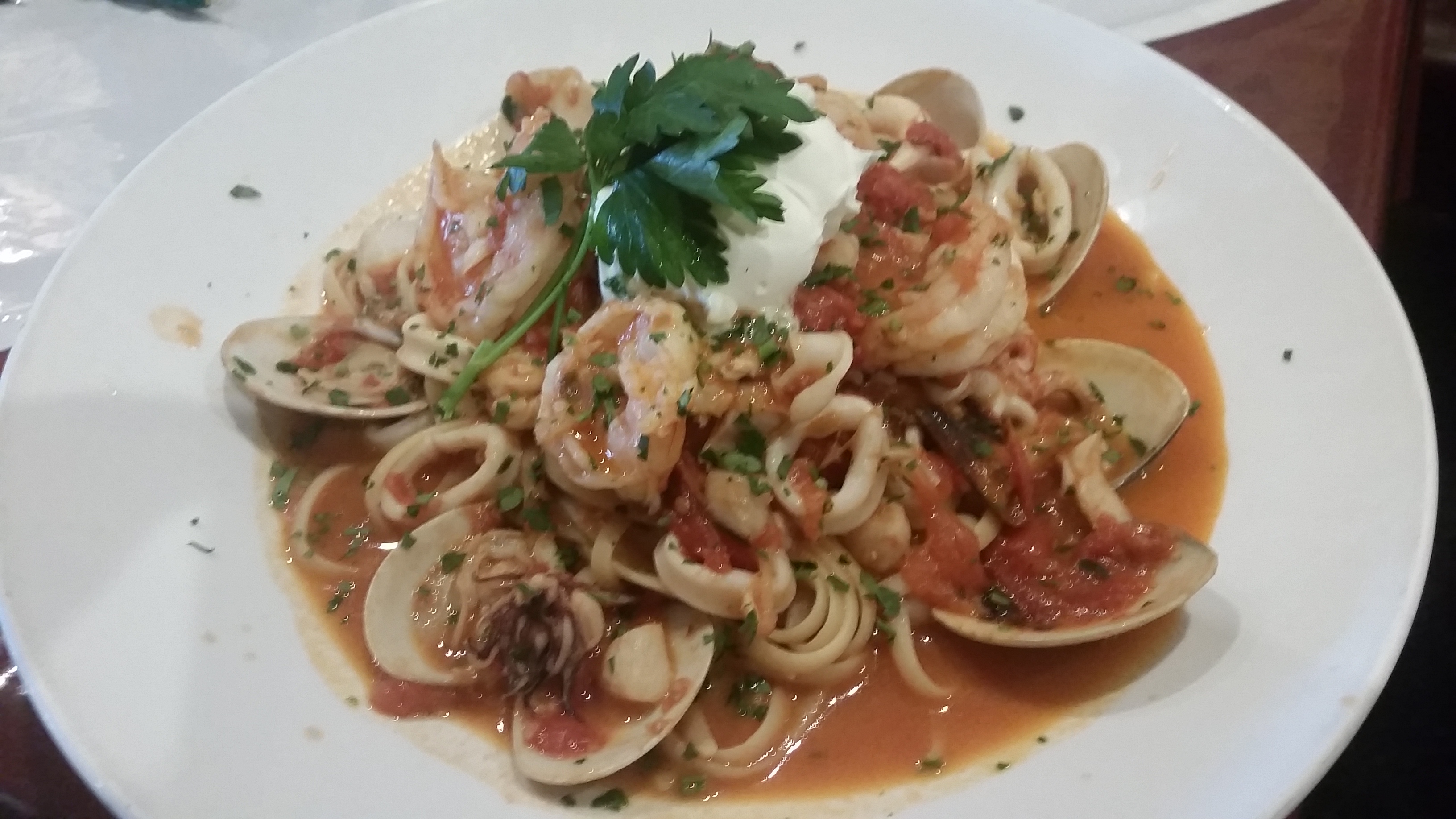 Order Seafood Combo food online from Dominic's Ristorante Italiano store, Cypress on bringmethat.com