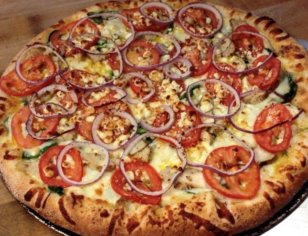 Order Chicken Florentine Pizza food online from Marco Pizza store, Columbus on bringmethat.com