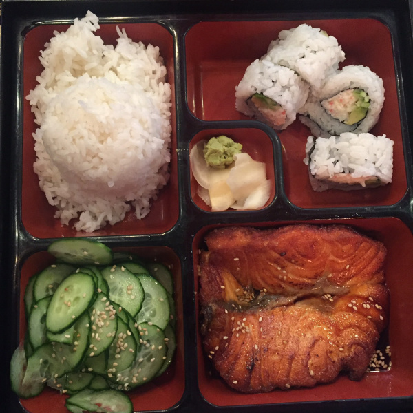 Order Bento Box food online from What the fish sushi store, Los Angeles on bringmethat.com
