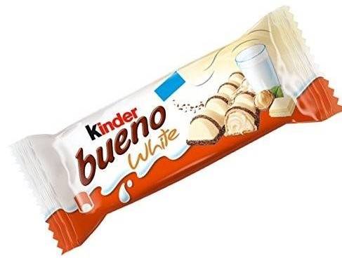 Order Kinder Bueno White 43gr food online from Pacific Liquor Market store, Bell Gardens on bringmethat.com