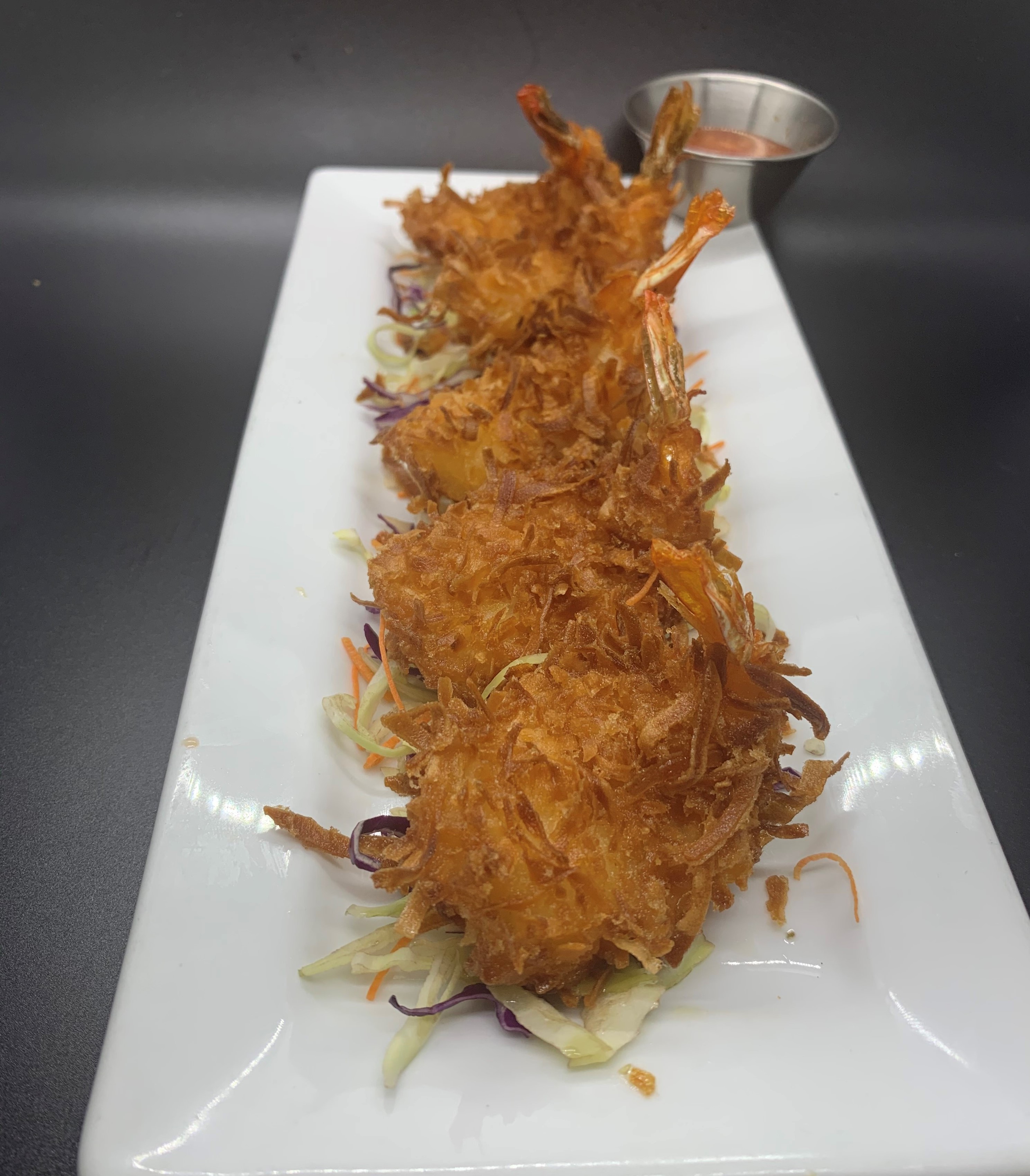 Order Coconut Shrimp food online from House Of Pong store, Claremont on bringmethat.com