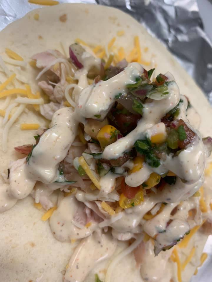 Order Chicken Fiesta Tacos food online from Jayell Smoke House store, Romeo on bringmethat.com