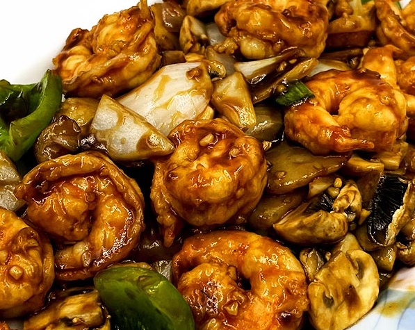 Order Garlic Shrimp food online from New Shanghai Restaurant store, Lake Forest on bringmethat.com