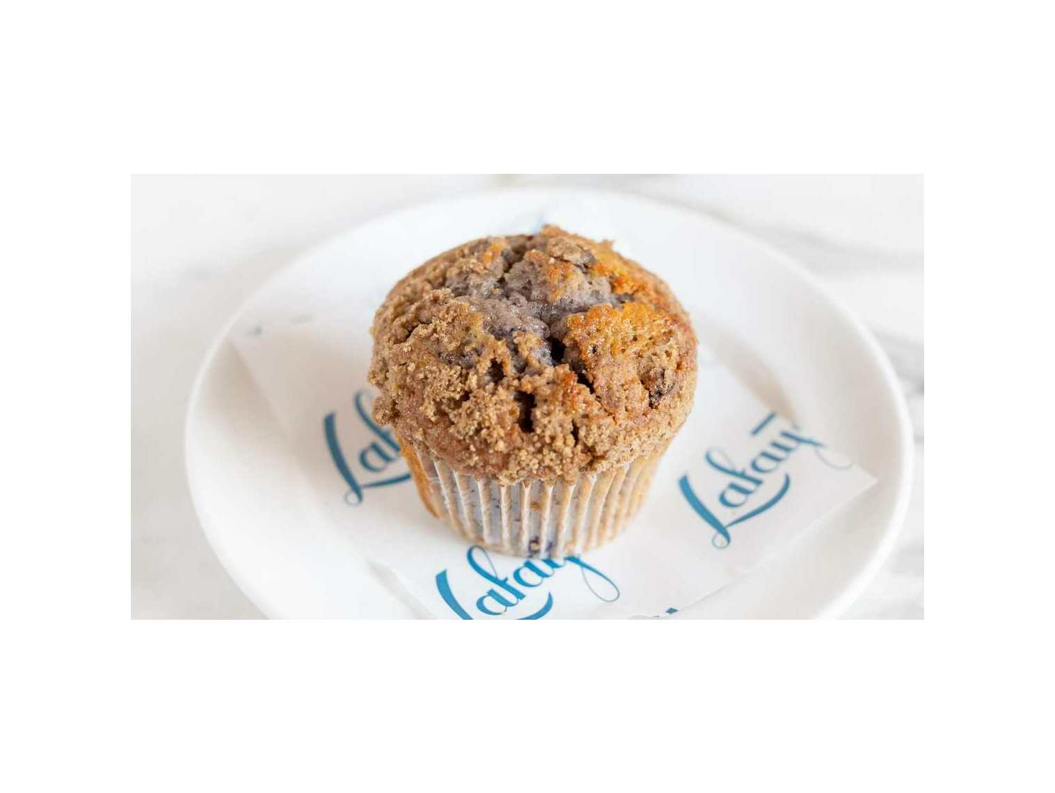 Order Blueberry Buttermilk Muffin food online from Lafayette store, New York on bringmethat.com