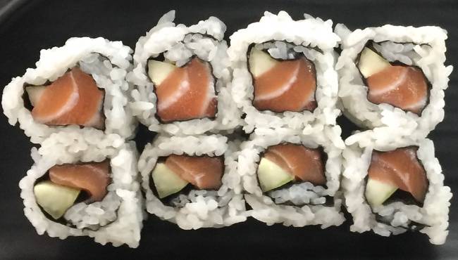 Order Salmon and Cucumber Roll (Delivery) food online from Ramen Hub & Poke store, Long Beach on bringmethat.com