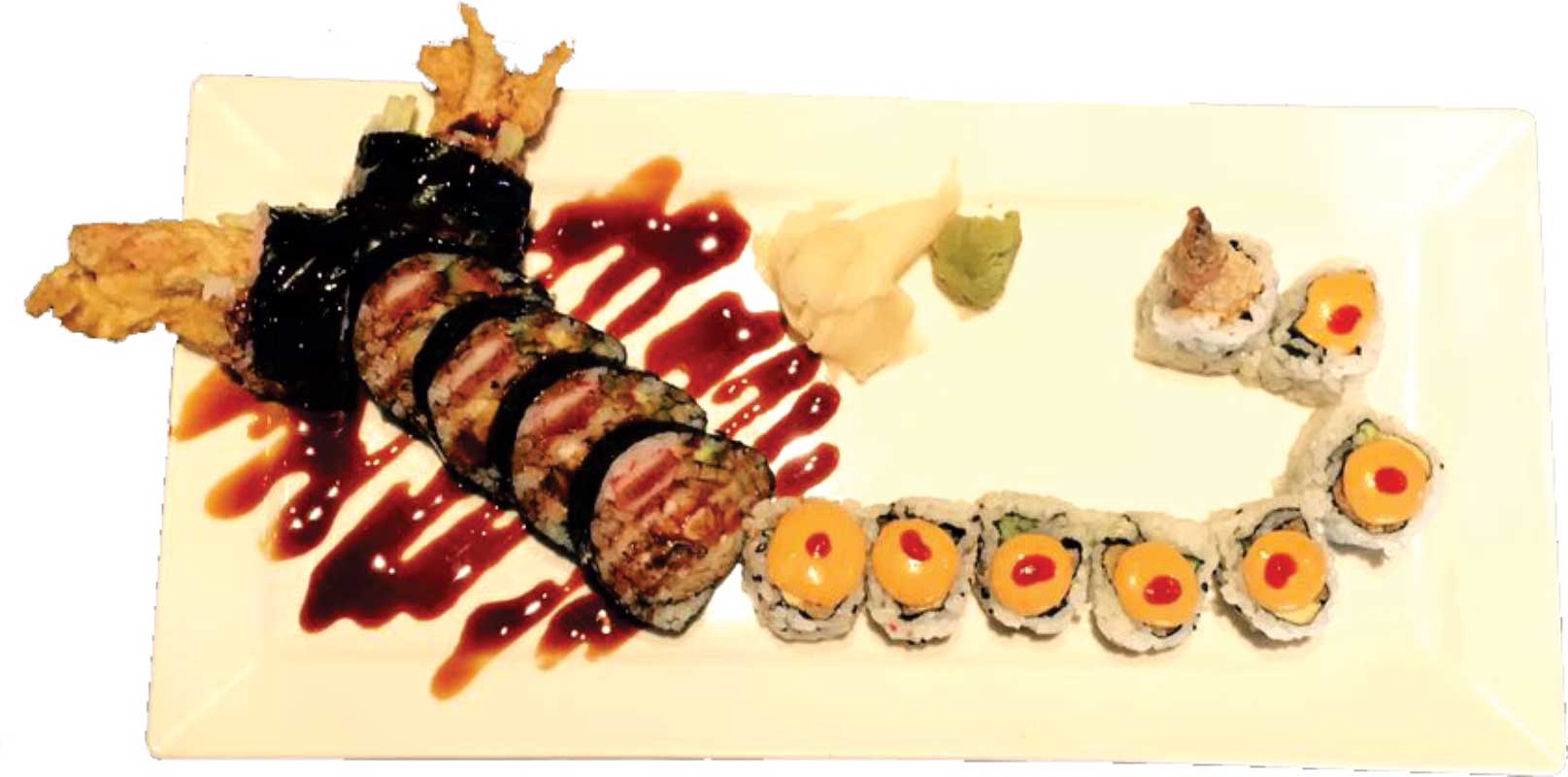 Order Scorpion Roll food online from Wasabi Japanese Steakhouse store, Novi on bringmethat.com