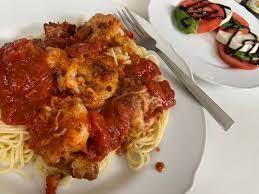 Order Shrimp Parmigiana food online from Picasso Pizza store, New York on bringmethat.com