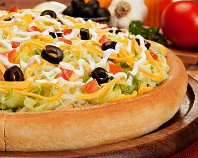 Order Super Taco Specialty Pie food online from Godfather Pizza store, Spring Valley on bringmethat.com