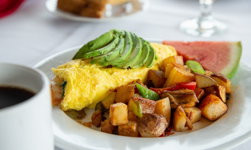 Order California Omelette food online from Olives Bistro store, Burbank on bringmethat.com