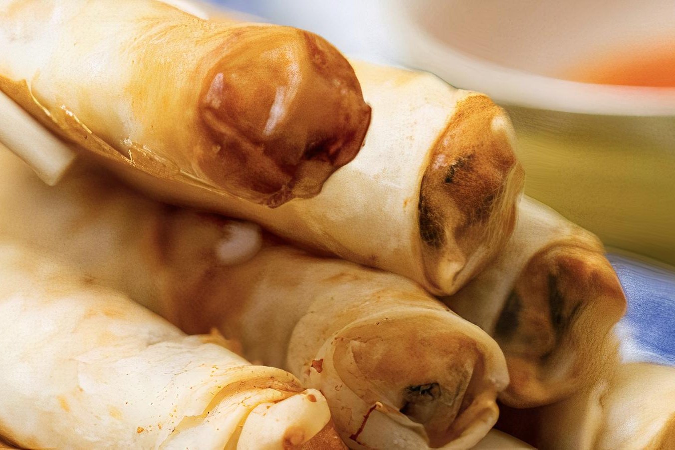Order Spring Roll(2 pc) food online from Wu Er by WOW Barbecue store, Brookline on bringmethat.com