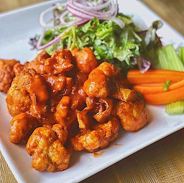Order Hot Wing Salad food online from Sage Plant Based Bistro & Brewery store, Agoura Hills on bringmethat.com