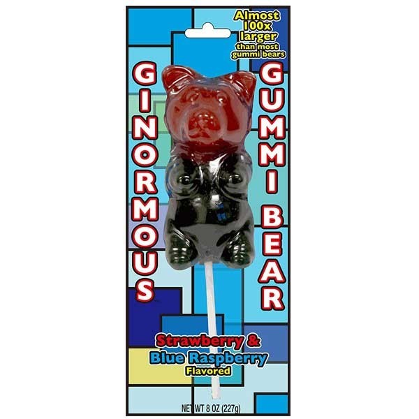 Order Ginormous Gummi Bear On A Stick 8oz. food online from Chocolate Boutique store, Pittsburgh on bringmethat.com