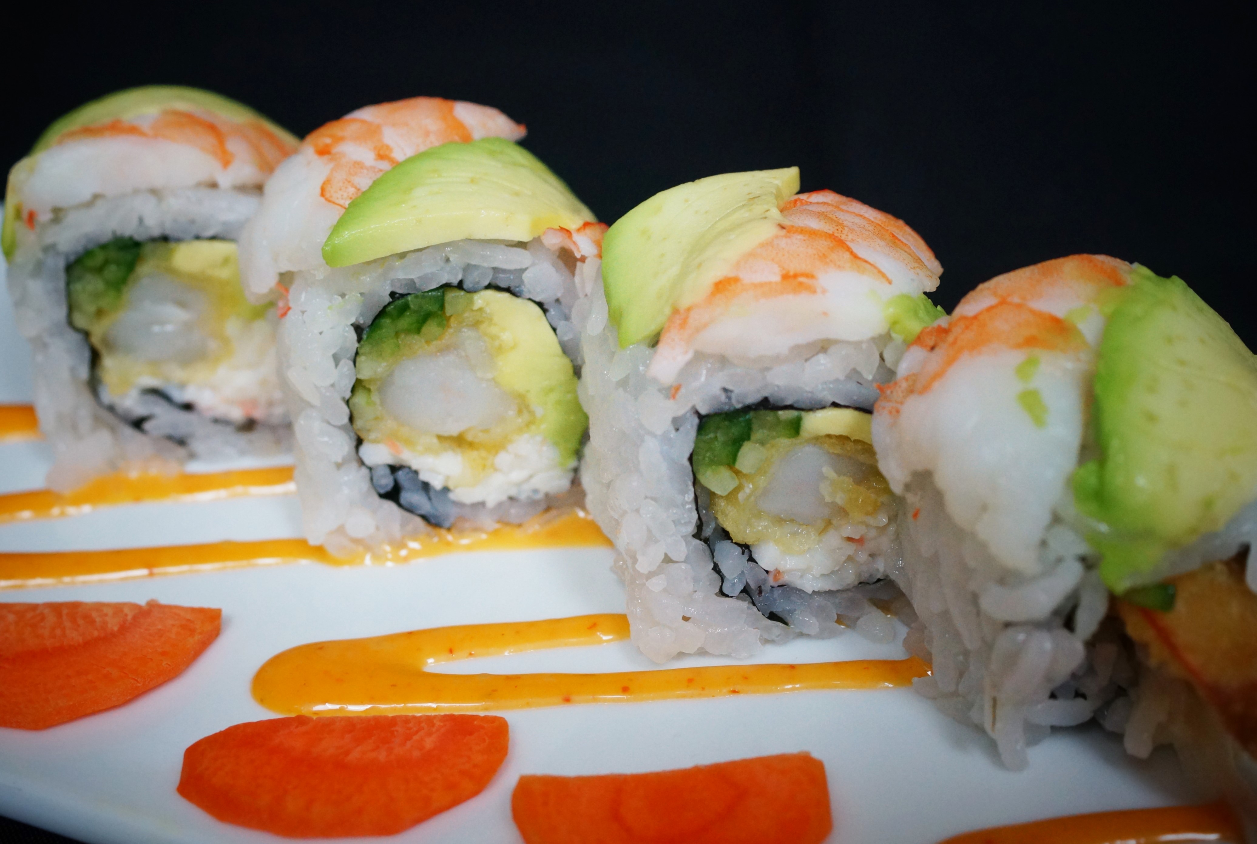 Order Tiger Roll food online from Sakura Sushi And Grill store, Albuquerque on bringmethat.com