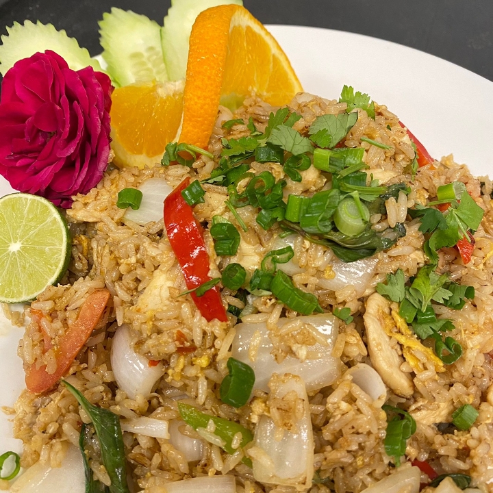 Order Basil Fried Rice food online from Thai Spoon Las Vegas store, Las Vegas on bringmethat.com