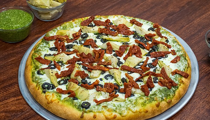 Order 11. Doc'O Pizza food online from Premier Pizza - Santa Clara store, Santa Clara on bringmethat.com