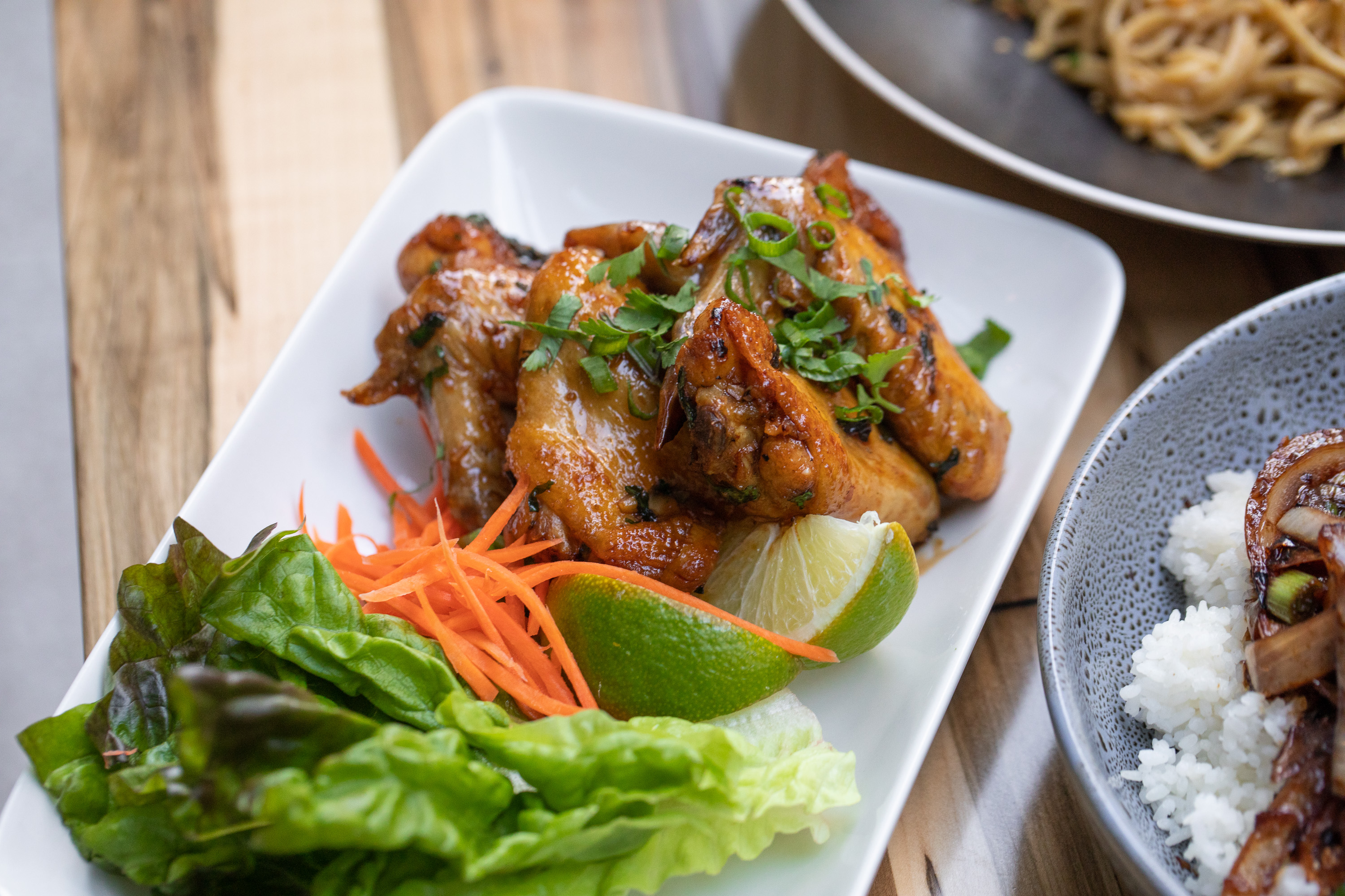 Order Mary's Fish Sauce Wings food online from Phorage store, West Hollywood on bringmethat.com