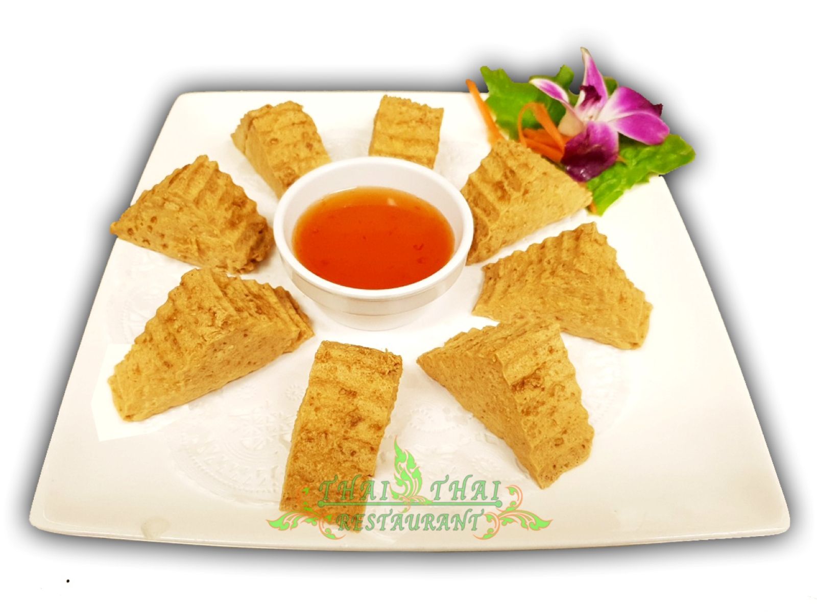 Order A5. Fried Tofu food online from Thai Thai Restaurant store, Fallbrook on bringmethat.com