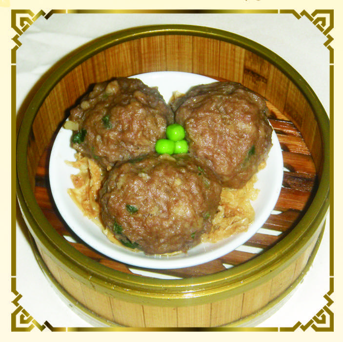 Order Steam beef meatballs  food online from Joyale Seafood Restaurant store, Seattle on bringmethat.com