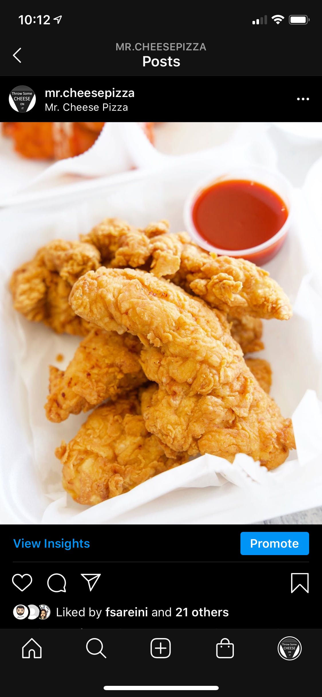 Order Chicken Tenders - 4 Pieces food online from Mr Cheese Pizza store, Dearborn Heights on bringmethat.com