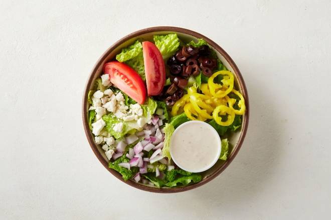 Order Greek Salad food online from Oath Pizza store, Boston on bringmethat.com