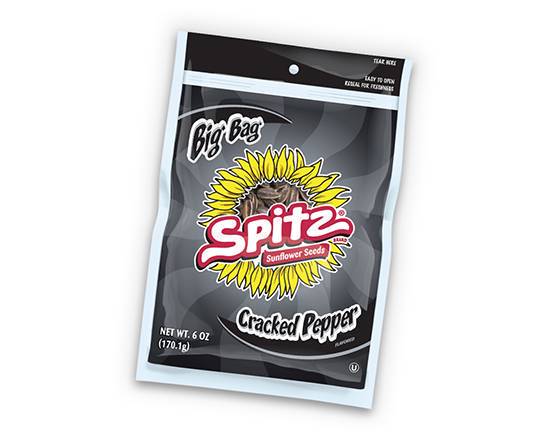 Order Spitz Sunflower Seeds Cracked Pepper (6 oz) food online from ampm store, SAN BRUNO on bringmethat.com