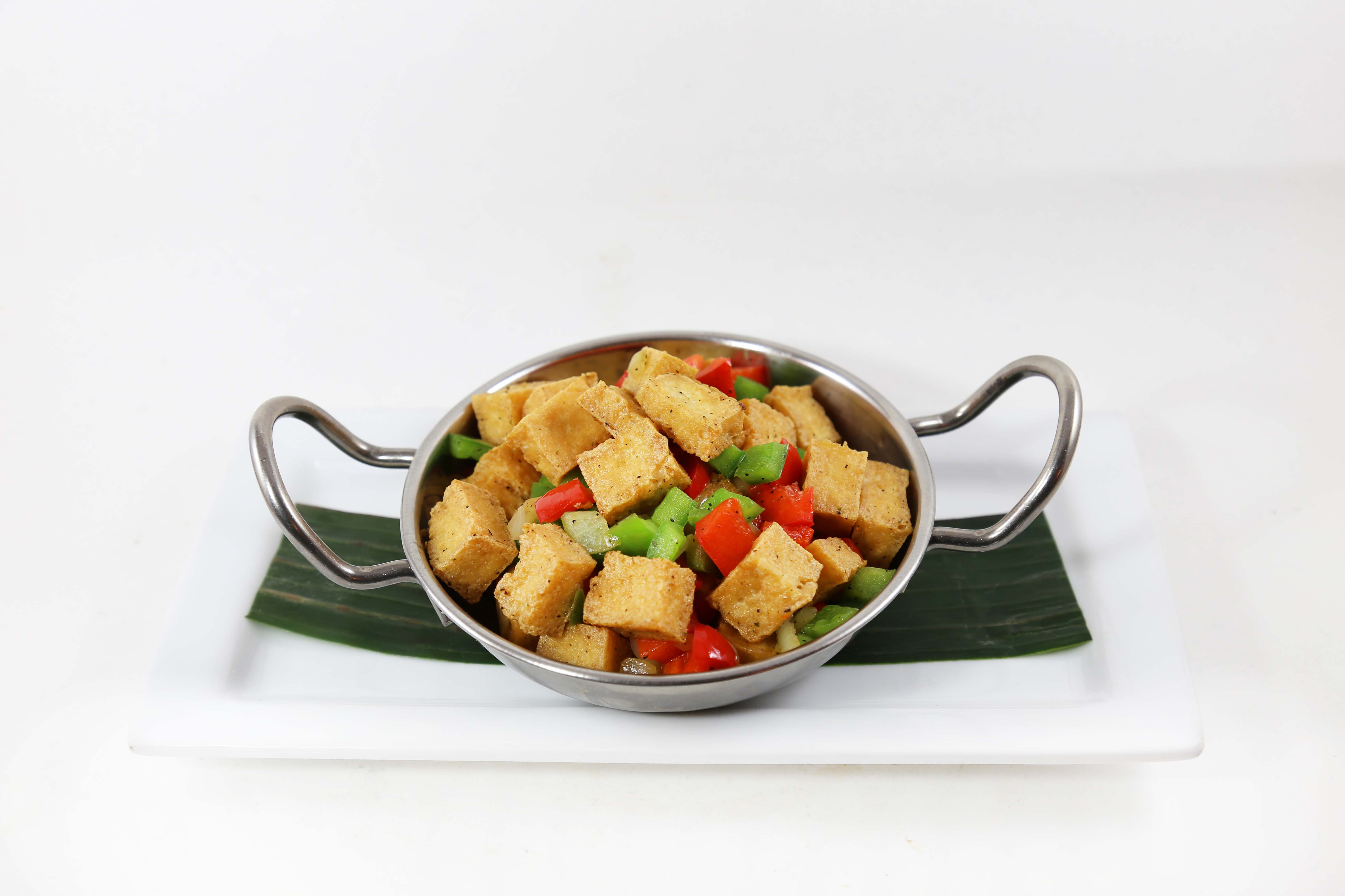 Order 76. Salt and Pepper Golden Tofu food online from Eto'o store, Chicago on bringmethat.com
