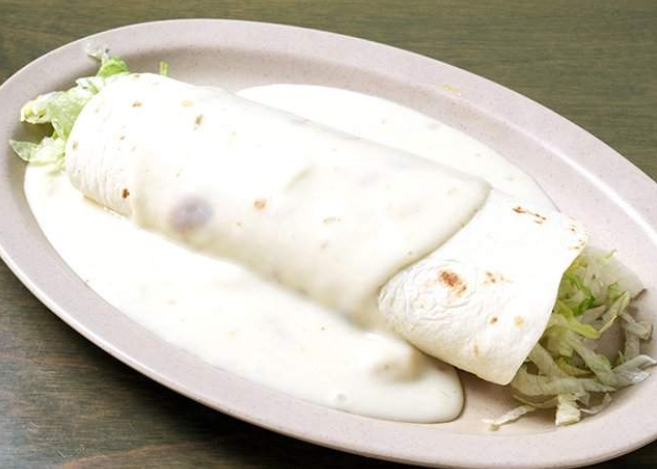Order Queso Burrito food online from Talitas Southwest Cafe store, Columbus on bringmethat.com