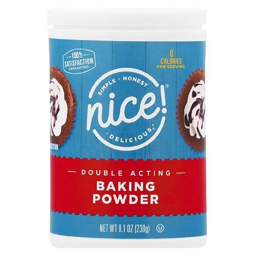Order Nice! Baking Powder - 8.1 oz food online from Walgreens store, Crest Hill on bringmethat.com
