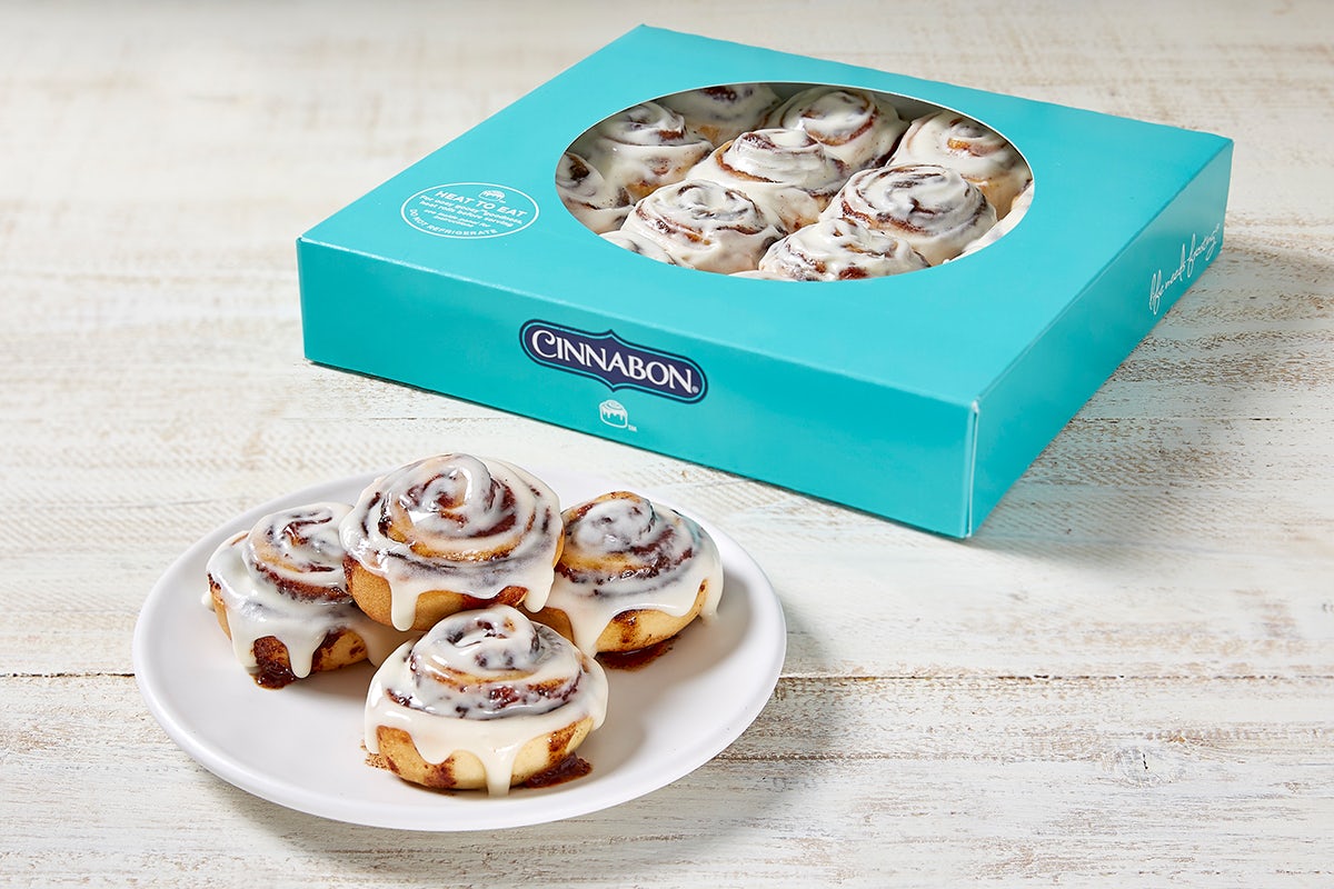 Order BonBites™ CinnaPacks™ food online from Cinnabon store, Hayward on bringmethat.com