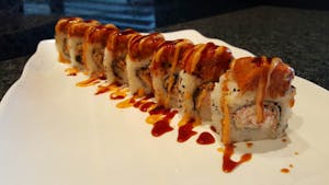 Order Yum Yum Dragon Roll food online from The Jade Garden store, Lawrence on bringmethat.com